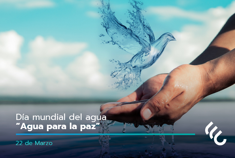 22 de Marzo🌐💙 En el Día Internacional del Agua, nos unimos a la causa de la ONU: Agua para la Paz.
